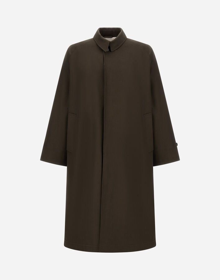 Herno COAT IN SLUB COTTON TWILL Green IM000397U132937780