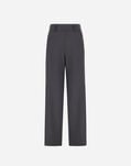 Herno RESORT TROUSERS IN MELANGE FLANNEL Iron PT00045DR126529487