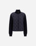 Herno CARDIGAN IN COB STITCH CARDED WOOL AND NYLON CHAMONIX Navy Blue MP000148D700489200
