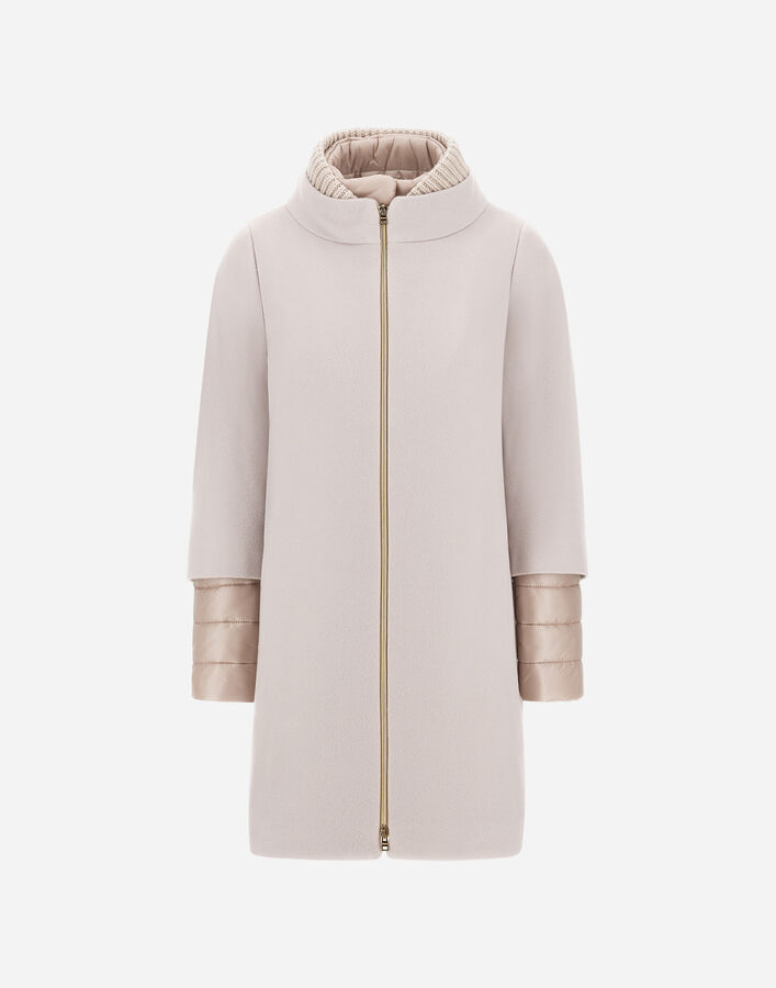 Herno COAT IN NEW CASHMERE AND NYLON ULTRALIGHT Chantilly CA000600D381031985