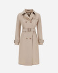 Herno TRENCH COAT IN DELON AND MONOGRAM LUREX Chantilly IM000183D13218ZM011985