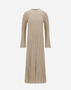 Herno DRESS IN RIBBED CARDED WOOL Chantilly MAB00006D703171985