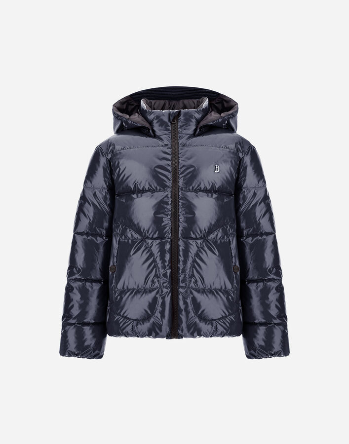 Herno JACKET IN GLOSS New Blue PI000037X12220Z9202