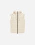 Herno SUEDE EFFECT VEST Chantilly PI001221U124541985