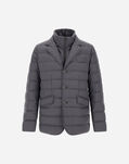 Herno BLAZER IN ARENDELLE AND MONOGRAM Iron PI001177U12414Z9487