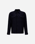 Herno COTTON CASHMERE RAIN SHACKET Blu Navy GI000407U131859200