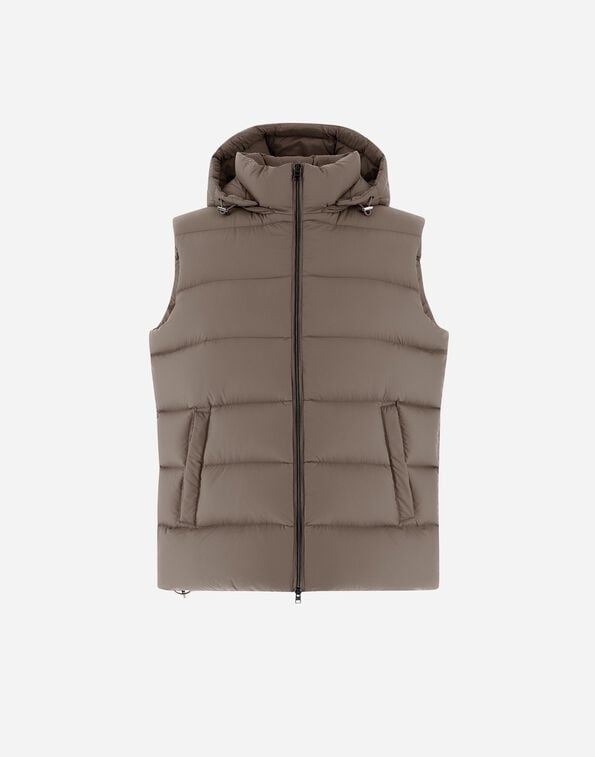 Herno VEST IN ECOAGE Dove Grey PI001186U12456Z2600