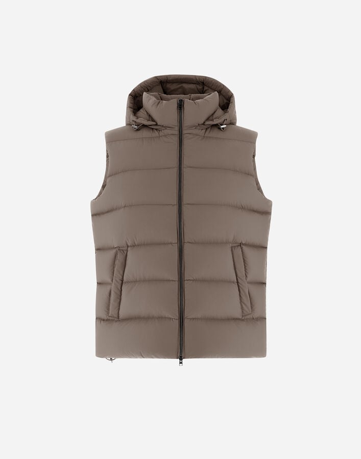 Herno VEST IN ECOAGE Dove Grey PI001186U12456Z2600