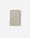Herno LINEN-BLEND TOP Chantilly BL000025D126891985
