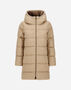 Herno A-SHAPE JACKET IN ARENDELLE AND NEW LADY FAUX FUR Light Beige PI001948D12414Z1980
