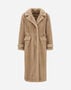 Herno COAT IN MELANGE ALTERNATIVE MINK FUR Chantilly GC000545D127391985