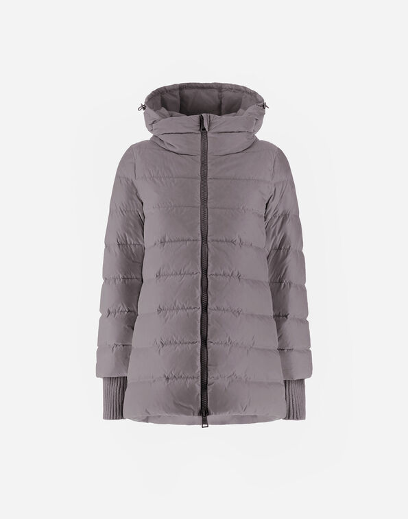 Herno A-SHAPE JACKET IN NYLON CHAMONIX Grey PI0660D12004Z9460