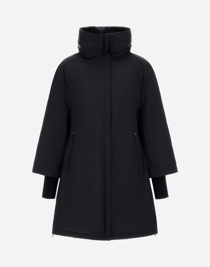 Herno 2 LAYER WINDSTOPPER A-SHAPE JACKET Black PI002160D128409300