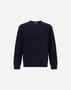 Herno RESORT SWEATSHIRT IN COTTON FLEECE Navy Blue JG00049UR521139200