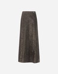 Herno RESORT SKIRT IN MATT SEQUINS Iron GN00023DR127419487