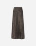 Herno RESORT SKIRT IN MATT SEQUINS Iron GN00023DR127419487