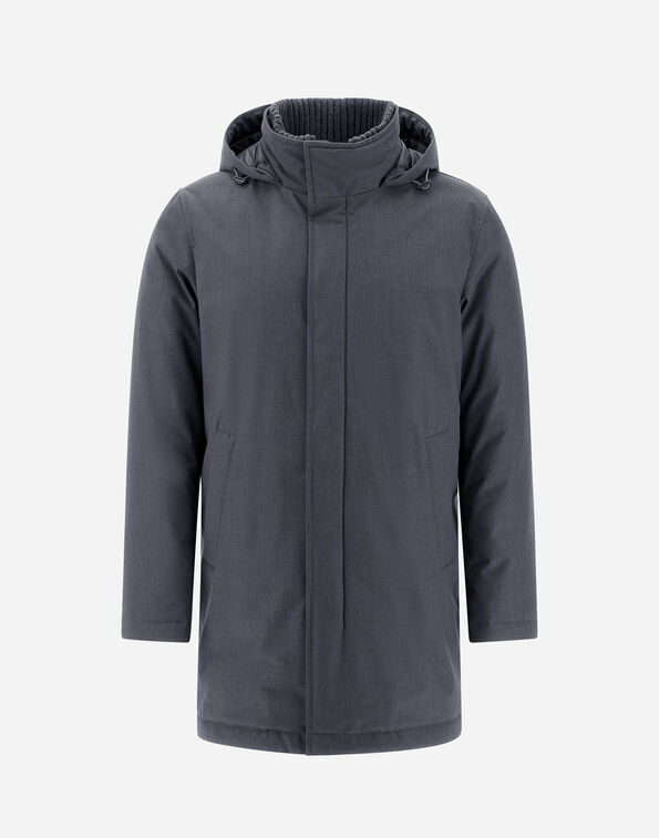 Herno JACKET IN NEW BUSINESS AND NYLON ULTRALIGHT Grey PI001155U126389450