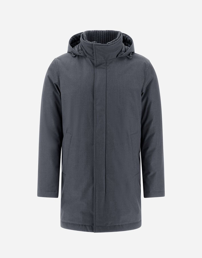 Herno JACKET IN NEW BUSINESS AND NYLON ULTRALIGHT Grey PI001155U126389450