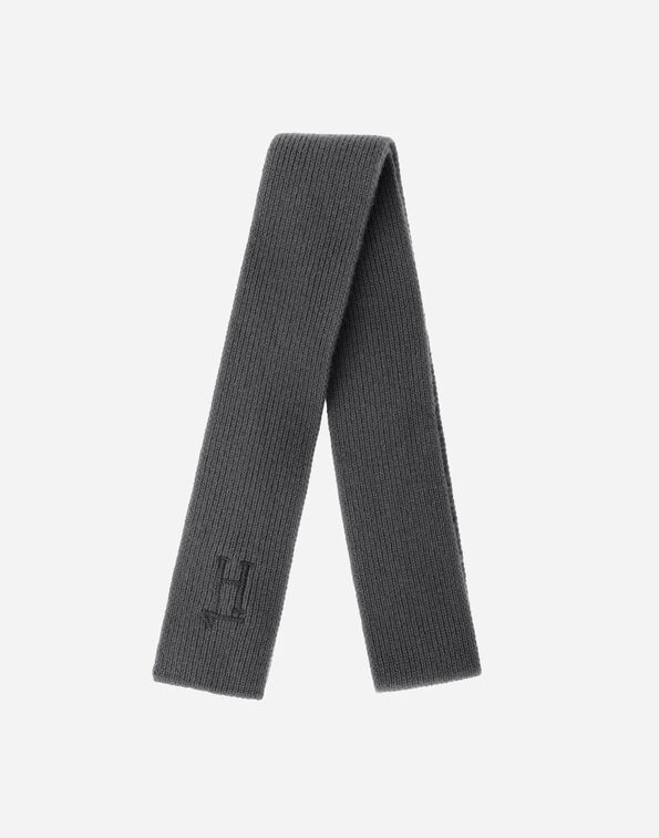 Herno PLAIN WOOL G.5 SCARF Grey SCP00012X702459460