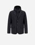 Herno RESORT BLAZER IN NYLON COMFORT STRETCH Slate GA00018UR12742S9490