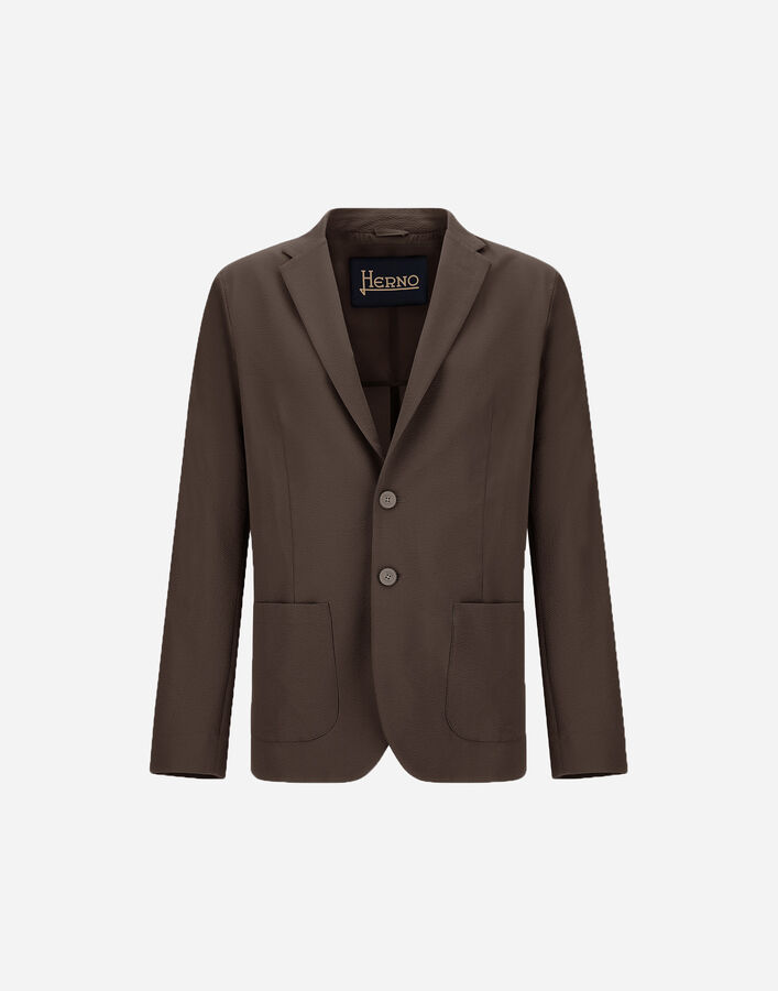 Herno SEER-CREASE BLAZER Brown GA000192U126848800