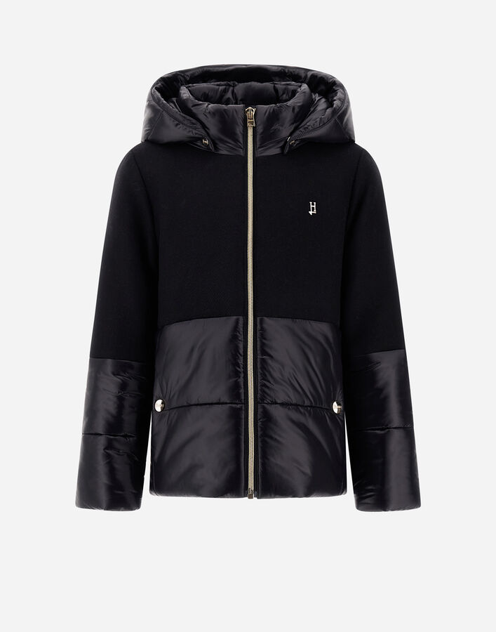 Herno CAPE IN ECOWOOL AND NYLON ULTRALIGHT Black GI000085G333449300