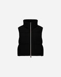 Herno RESORT VEST IN BRIGHT CORDUROY Black PI00157DR127289300