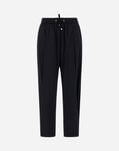 Herno LIGHT NYLON STRETCH TROUSERS Black PT000031D12431SZ9300