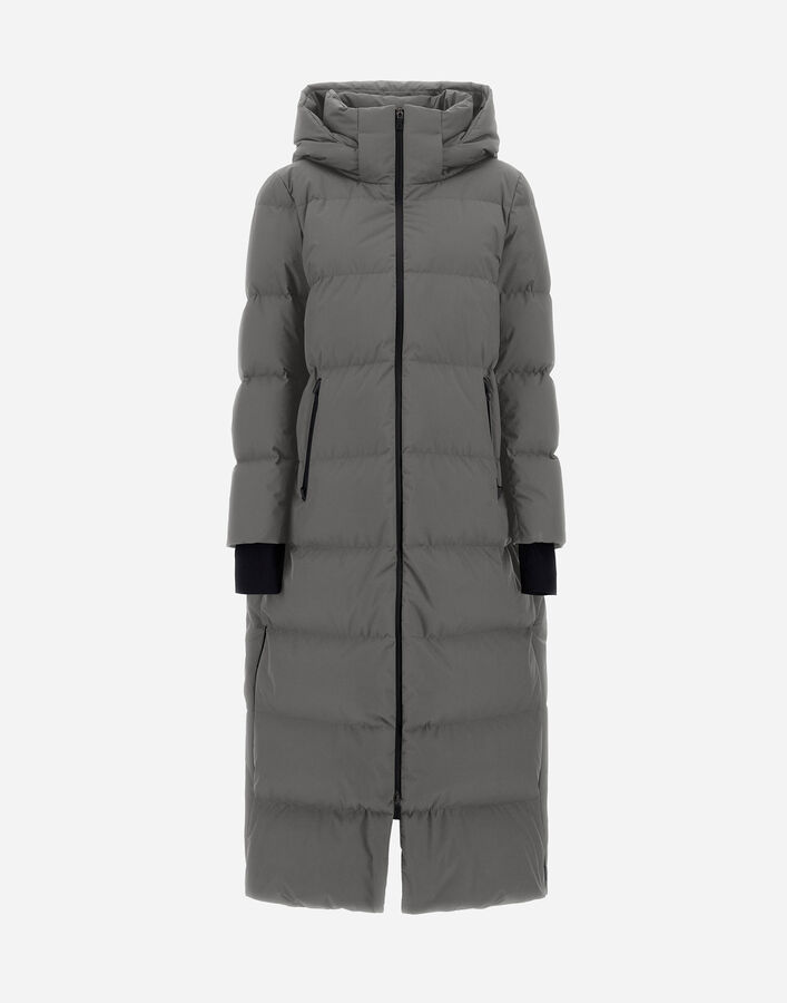 Herno LONG JACKET IN 2-LAYER WINDSTOPPER Grey PI002046D128409436