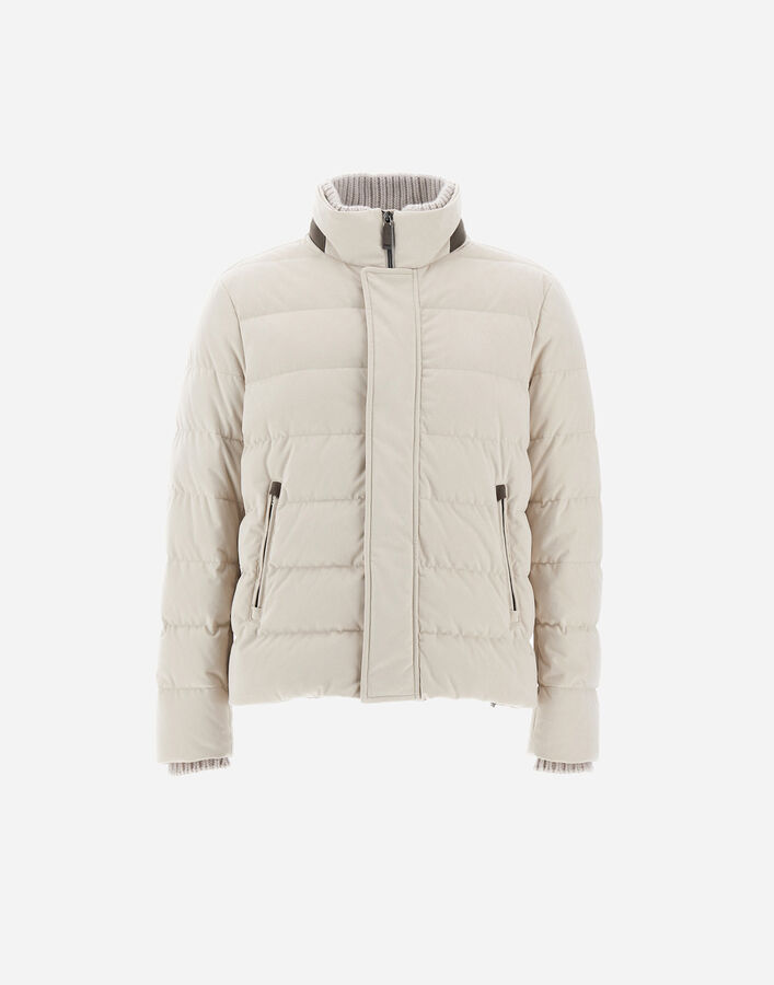 Herno SUEDE EFFECT JACKET Ice PI0015UNW124541310