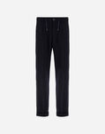 Herno TROUSERS IN FLUID WOOL Navy Blue PT000137U334539200