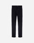 Herno TROUSERS IN FLUID WOOL Navy Blue PT000137U334539200