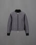 Herno LAMINAR TECHNICAL WOOL AND EXTRA LIGHT STRETCH PADDED BOMBER JACKET Grey GI00135DL12845S9430