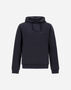 Herno SWEATSHIRT IN COTTON SWEATER AND NYLON ULTRALIGHT Blu Navy JG000232U500179200