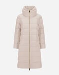 Herno LONG JACKET IN CASHMERE, SILK AND SATIN Chantilly PI002175D380871985