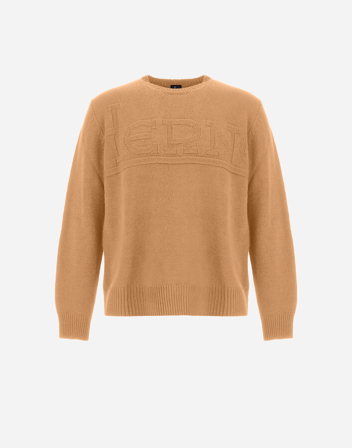 Herno 100% WOOL JUMPER Camel MG000192U701002157