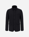 Herno BLAZER WITH BIB IN 2-LAYER WINDSTOPPER Black PI001243U128409300