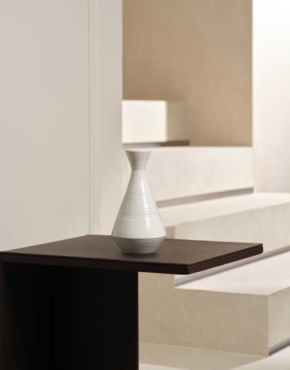 Herno HERNO HABITA CANDLE HOLDER - MEDIUM Natural HOLIDAYCANDLEMCERAMICA011100