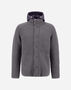 Herno CARDIGAN IN COBÂ STITCH WOOL Grey MC000150U700169460