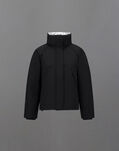 Herno LAMINAR JACKET IN CRINKLE METALLIC Black PI00391DL128399300