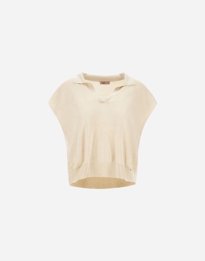 Herno RESORT POLO SHIRT IN BRIGHT KNIT Chantilly MPL0002DR760741985