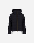 Herno CAPE IN CASHMERE, SILK AND SATIN Black PI002179D380879300