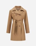 Herno TRENCH COAT IN DEAN Camel IM000004G132382157