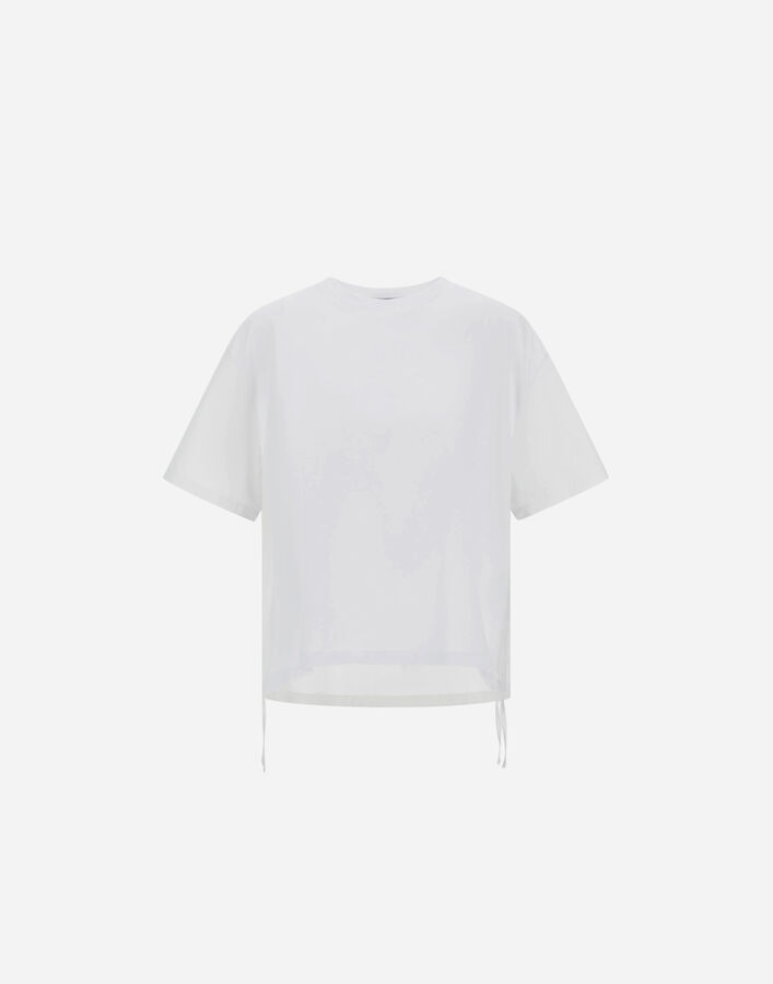 Herno T-SHIRT IN COMPACT JERSEY AND NYLON MAESTRO White JG000320D520001000