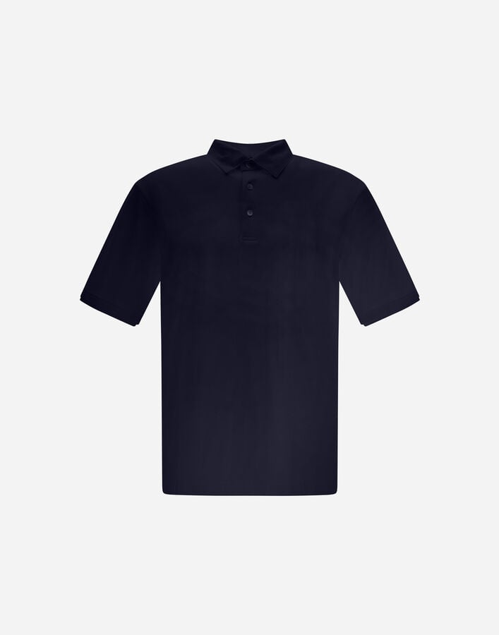 Herno RESORT POLO SHIRT IN BASIC COTTON Navy Blue JPL0010UR520529200