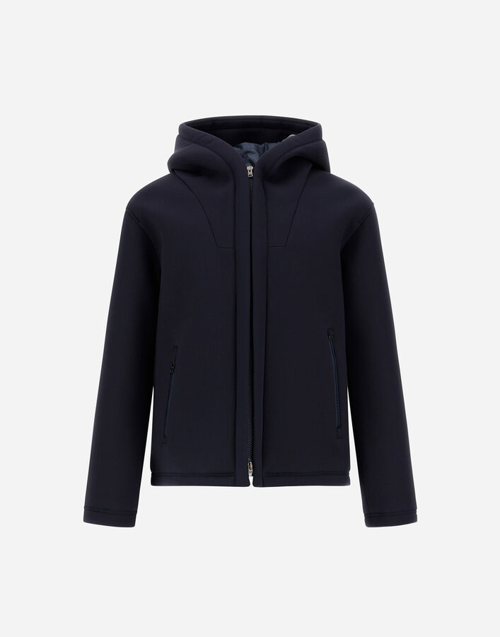 Herno JACKET IN 3-LAYER SCUBA Dark Blue GI000538U39501Z9290
