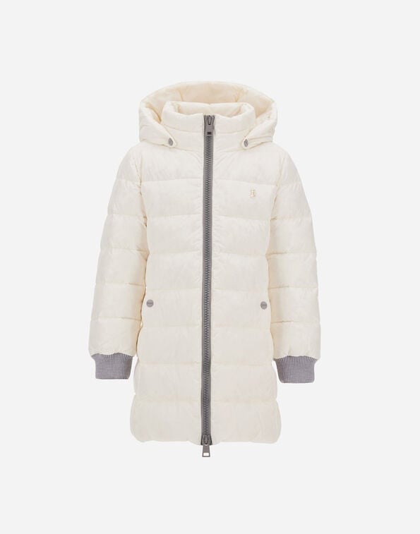 Herno LONG JACKET IN NYLON CHAMONIX White PI000186G12004Z1000