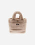 Herno SOFT ALTERNATIVE FUR AND NYLON CHAMONIX BAG Chantilly BAG00012D124221985
