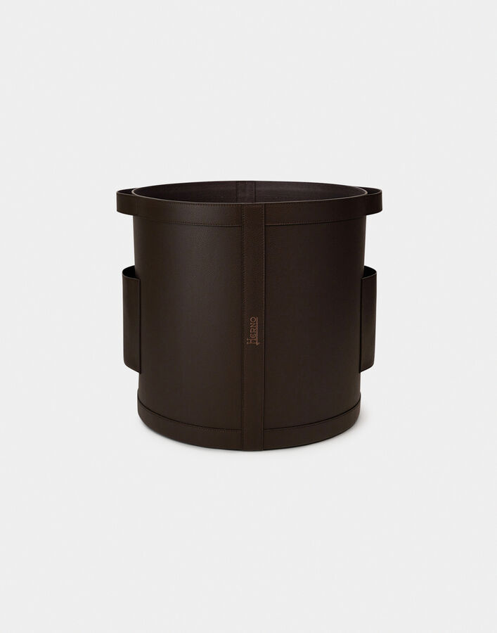 Herno HERNO HABITA LIVING BASKET Coffee HOLIDAYBASKETPELLE018980