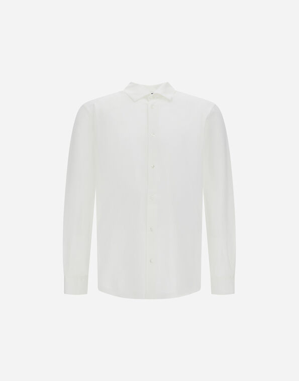 Herno SHIRT IN SUPERFINE COTTON STRETCH White JPL00151U520031000